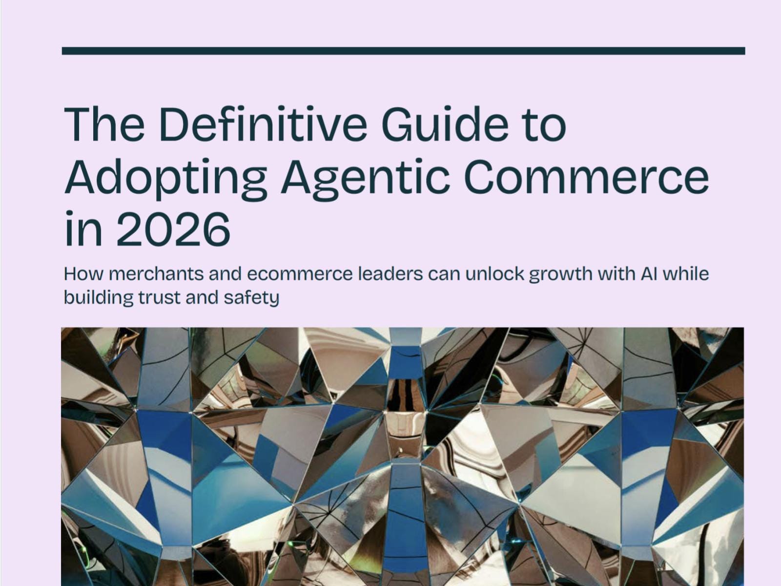 Cover image of the Definitive Guide to Adopting Agentic Commerce from HUMAN Security