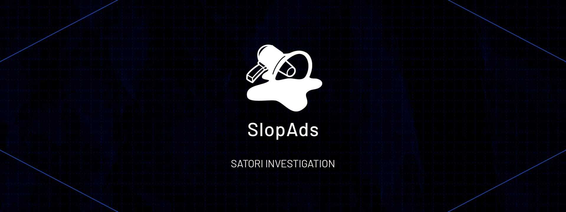 Satori Threat Intelligence Alert: SlopAds Covers Fraud with Layers of Obfuscation